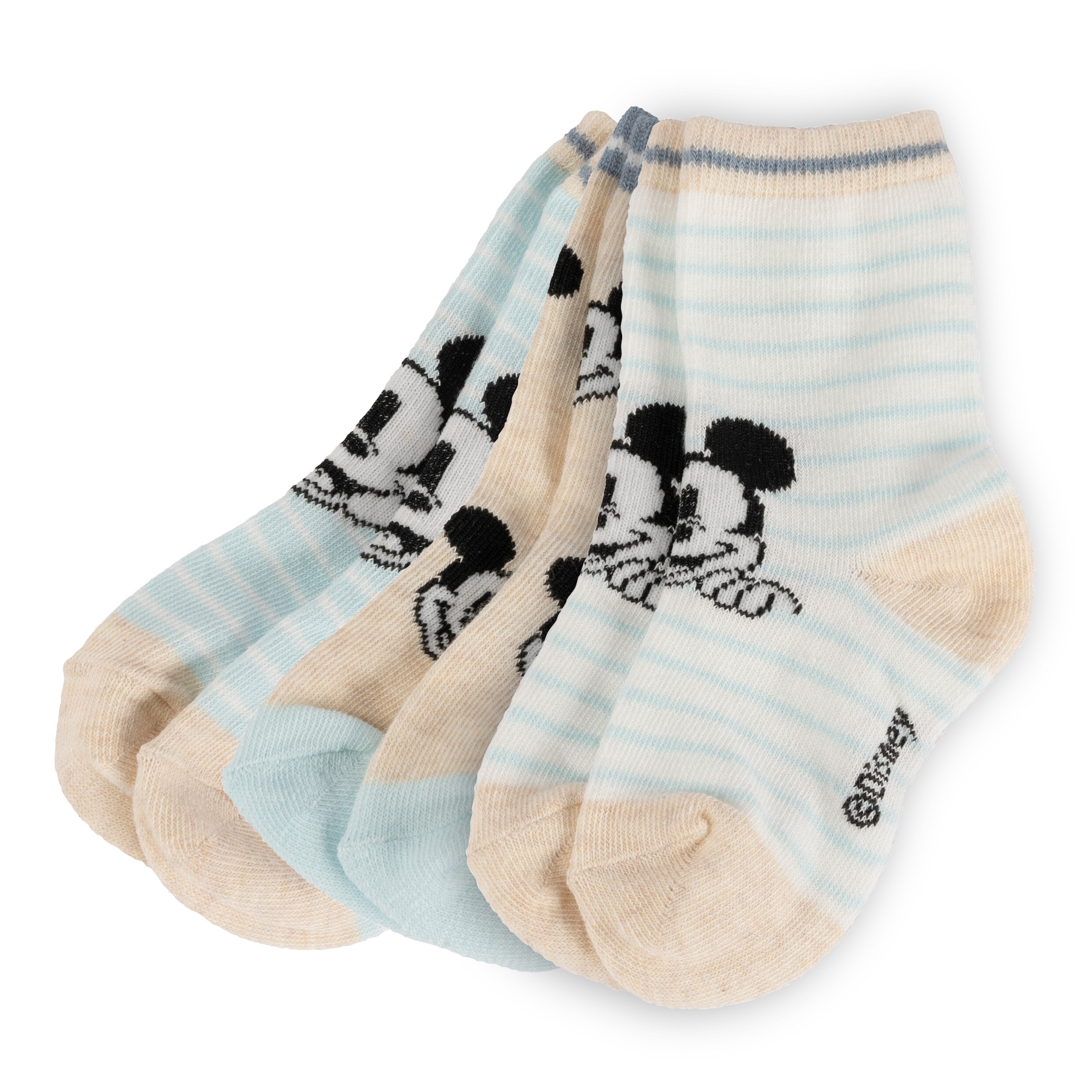 Disney Baby Socken 3er-Set Mickey - Gr. 74/80 - Bild 1