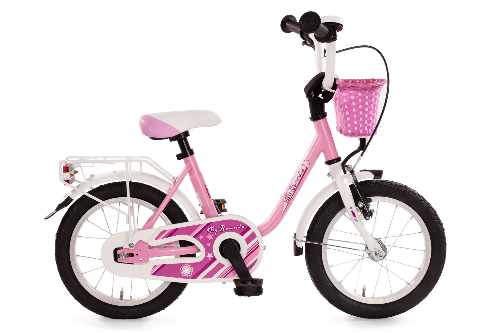 Bachtenkirch 14″ Kinderfahrrad „MY BONNIE“ rosa/ weiß | 04033365997117