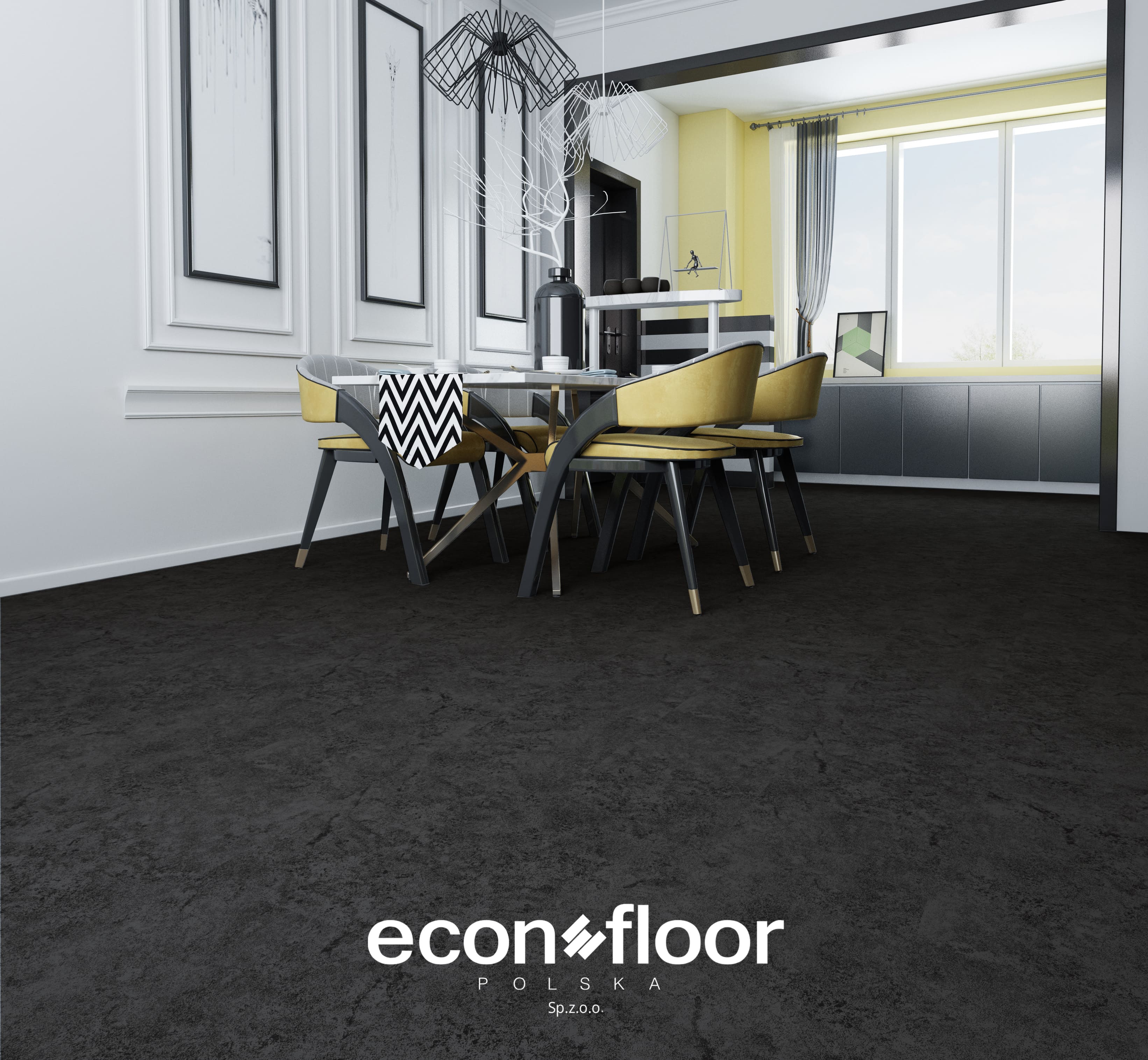 SPC VINYLBODEN La Villy 2,16qm&sup2; - Anthrazit - Bild 1