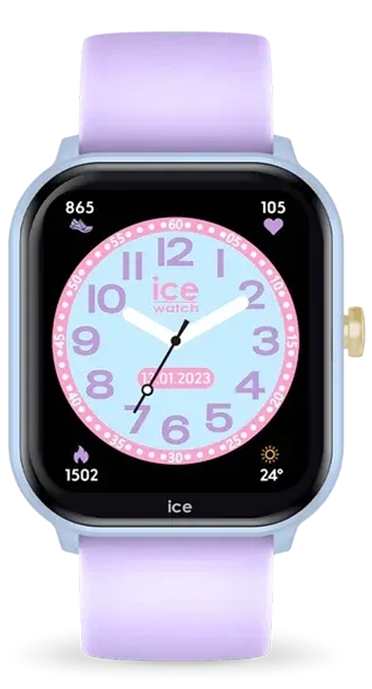 ice watch ICE SMART Junior 2.0 Hellblau/Lila | 04895173327476