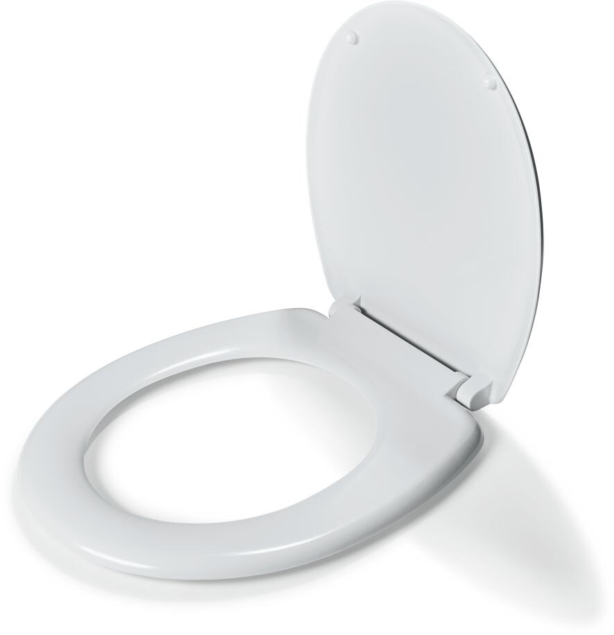 WC Sitz mit Absenkautomatik und Schnellverschluss - wei&szlig; - Bild 1