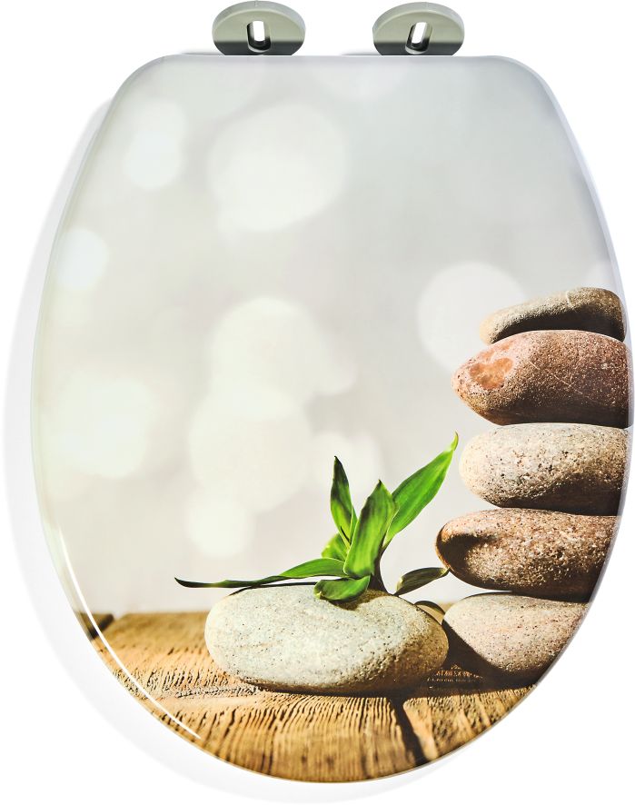 WC Sitz mit Absenkautomatik und Schnellverschluss - Motiv - Bild 1