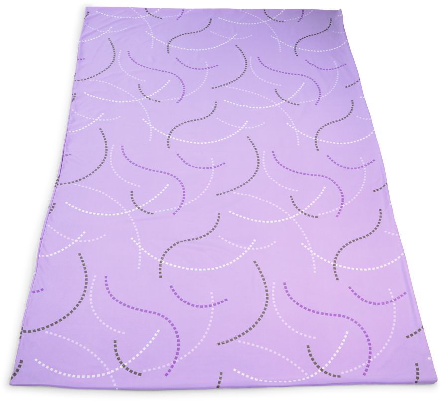 Dekor Mikrofaser Bettw&auml;sche 2-teilig - lila - Bild 1