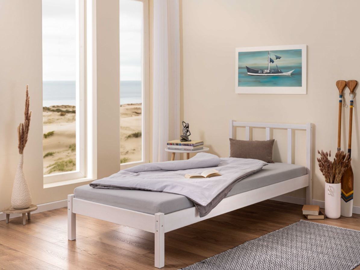 Inter Link Bettgestell Fredy – Kiefer Massivholz – 90×200 cm | 04010340294010