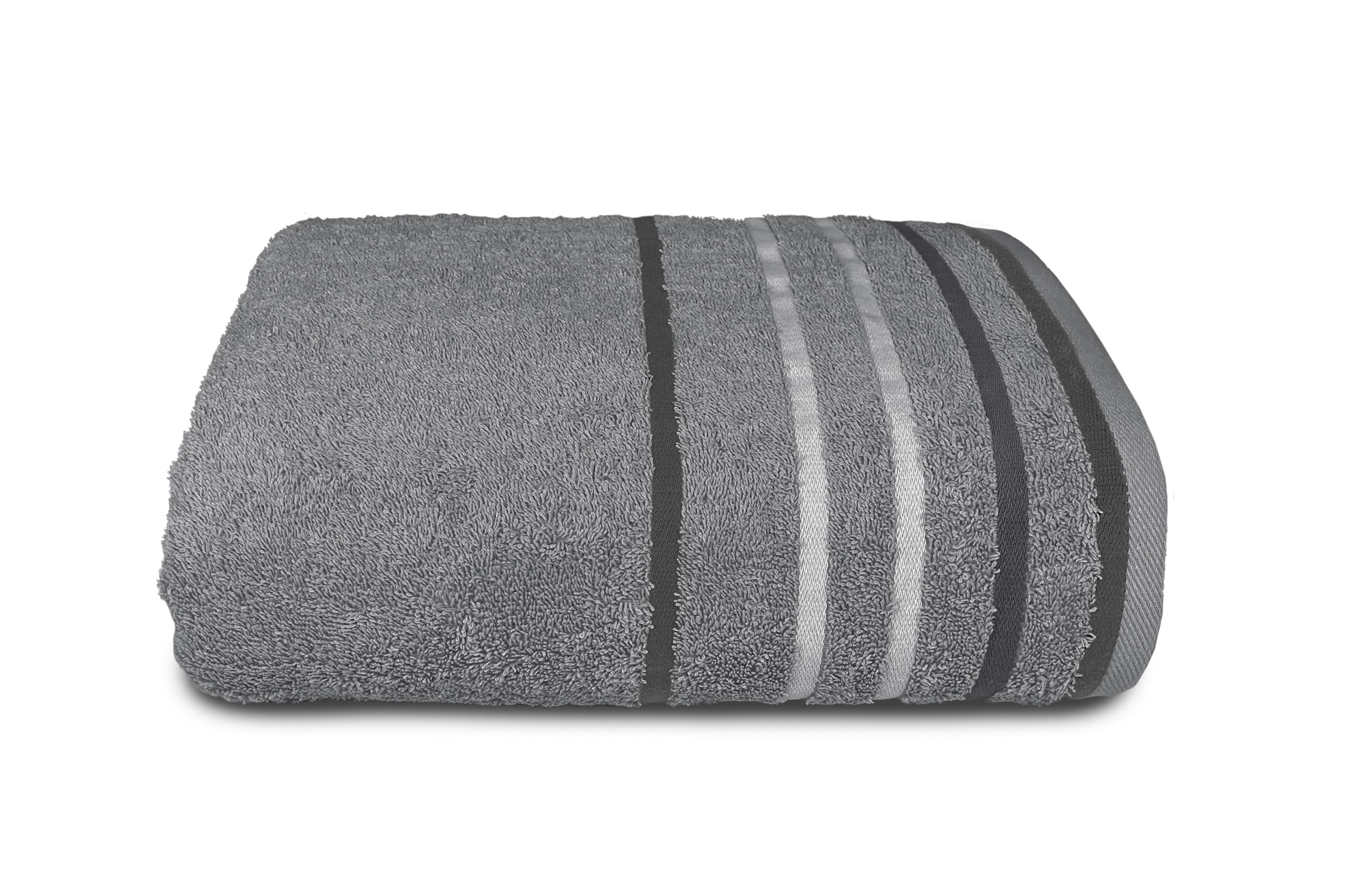 Frottier Duschtuch - DEKOR, dunkelgrau - Bild 1