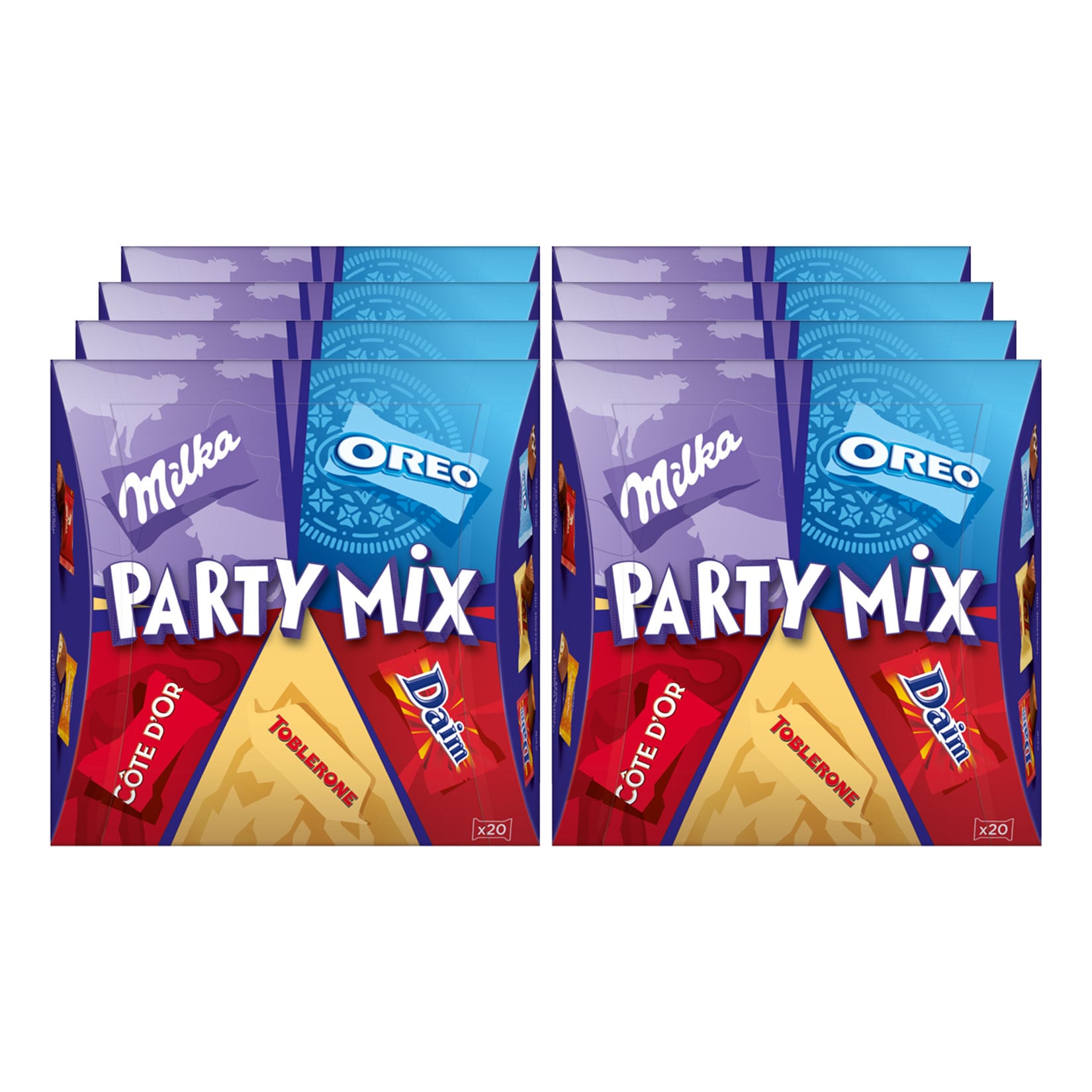 Milka Party Mix 159 g, 8er Pack - Bild 1