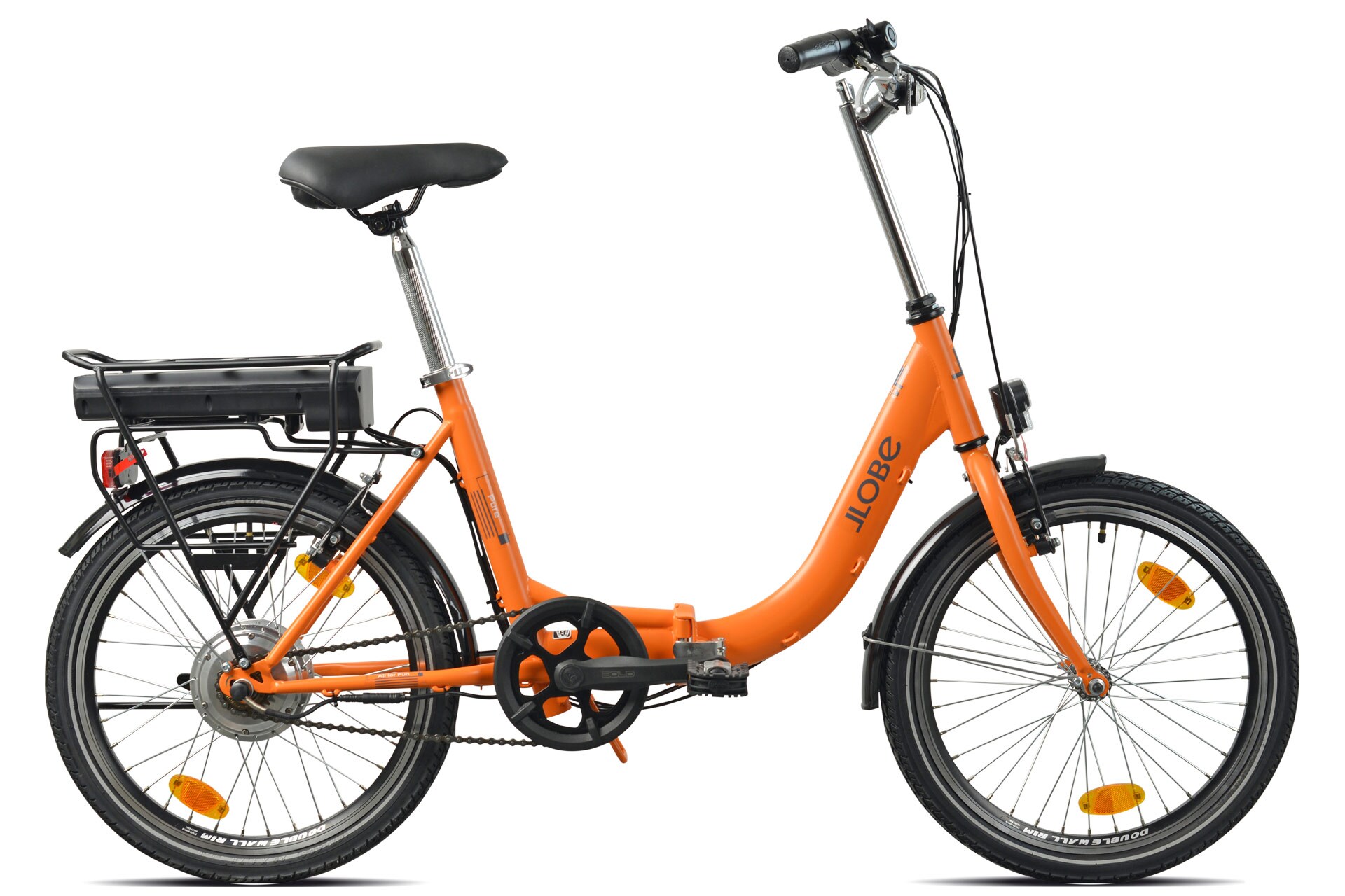 LLobe Pure E-Faltbike 20", orange - Bild 1