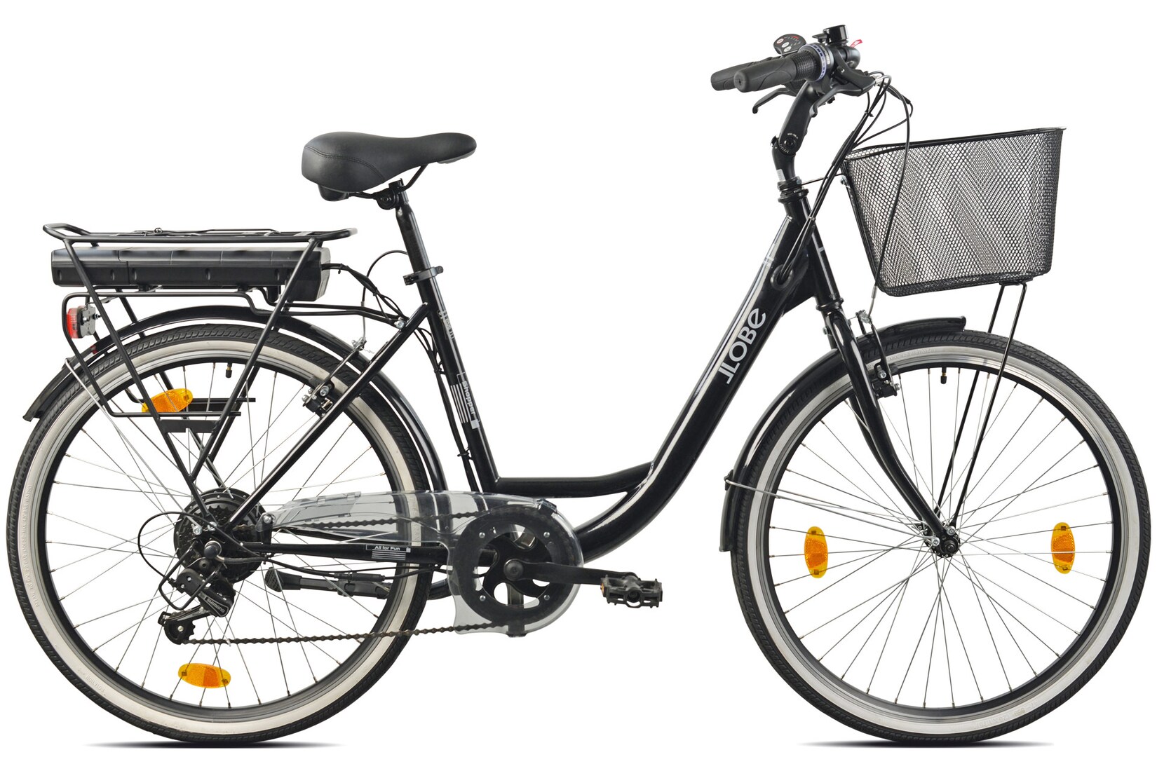 LLobe Shopper City E-Bike 26″, schwarz | 08015244400723