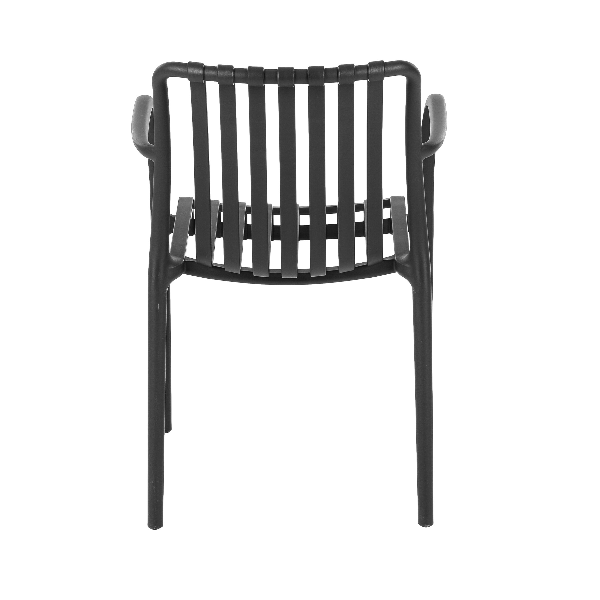 Stapelsessel Tinto Kunststoff,anthrazit - Bild 1