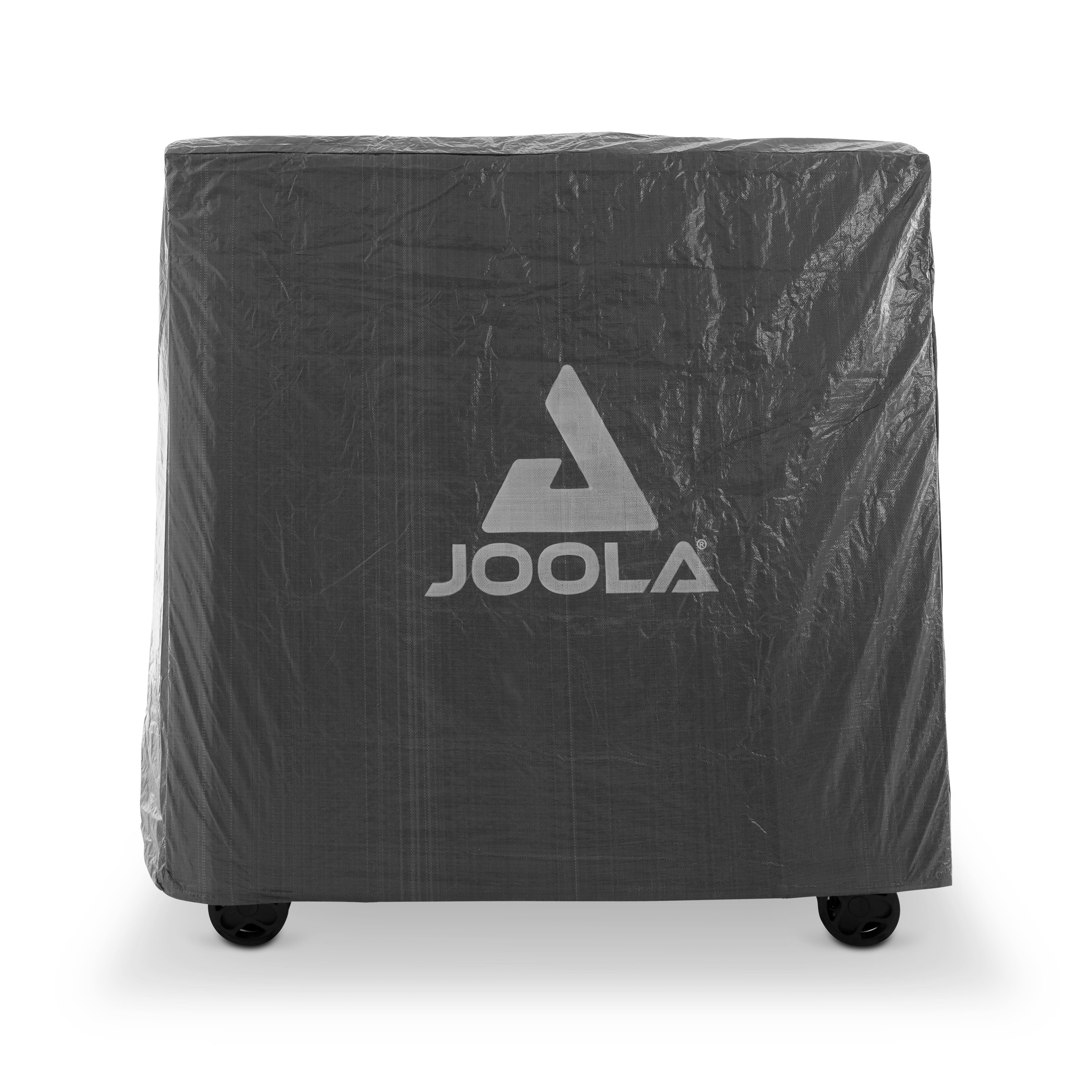 JOOLA Tischtennisplatte Abdeckung Tischabdeckung Wetterfeste Schutzh&uuml;lle Outdoor und Indoor, Schwarz, 150 x 160 x 50-80 cm - Bild 1