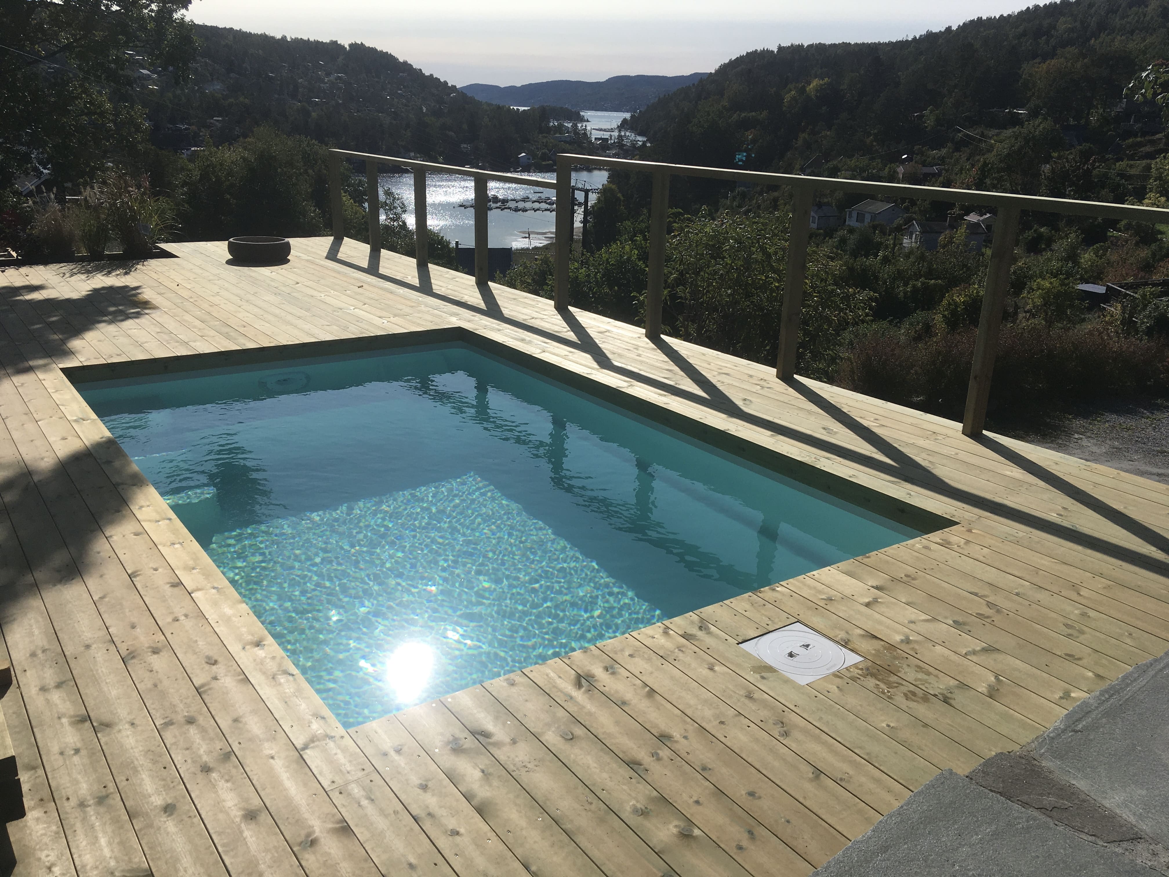 ARIEL 420 GFK-Polyester (GFK) Pool Komplett Set - Bild 1