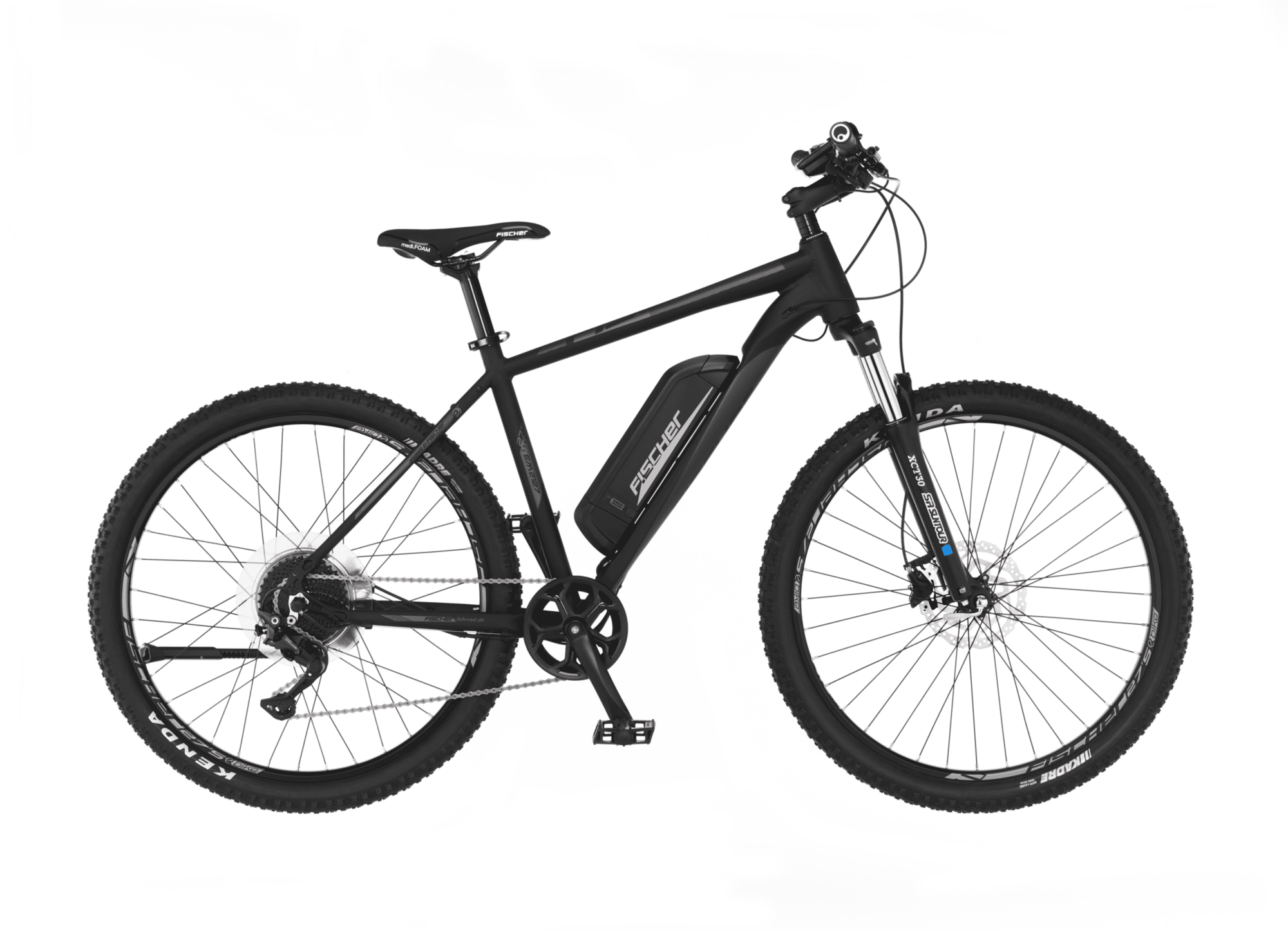 FISCHER MONTIS EM 2127 E-Bike - schwarz matt, 27.5 Zoll, RH 48 cm, 627 Wh - Bild 1