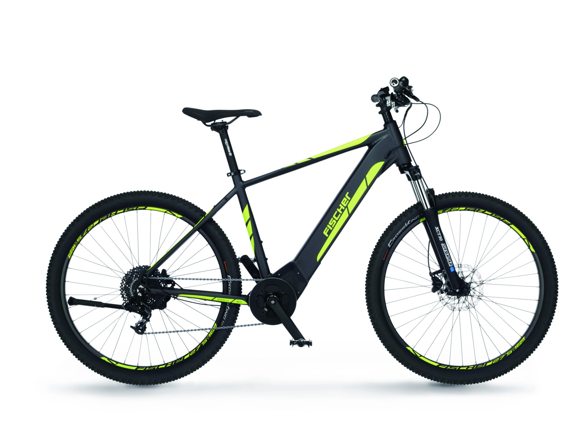 FISCHER E-Mountainbike MONTIS 5.0i, E-Bike MTB - schiefergrau matt, 29 Zoll, RH 51 cm, 504 Wh - Bild 1