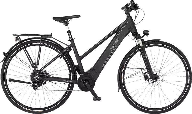 FISCHER Trekking E-Bike Viator 6.0i - graphit metallic matt, RH 44 cm, 28 Zoll, 504 Wh - Bild 1