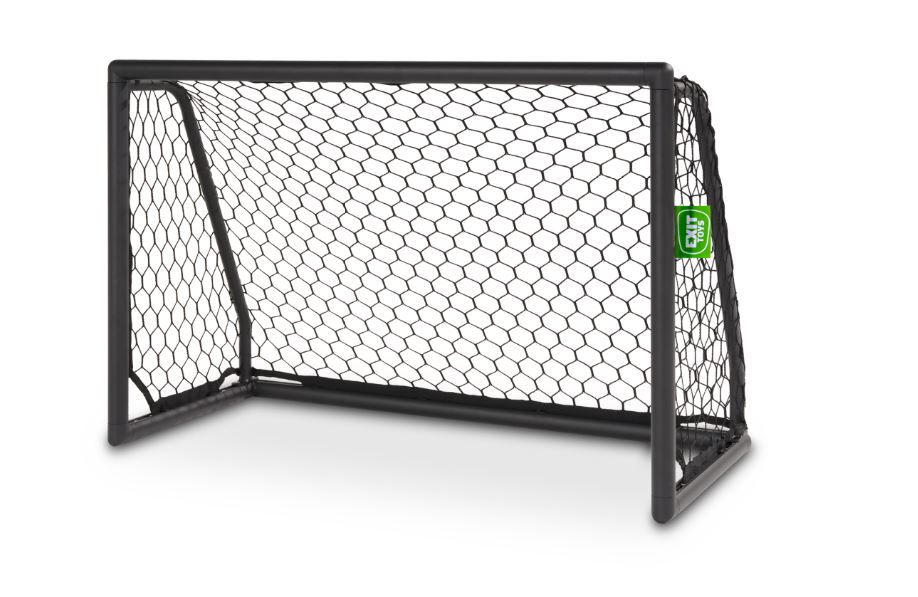 EXIT Scala Aluminium Fu&szlig;balltor 120x80cm - schwarz - Bild 1