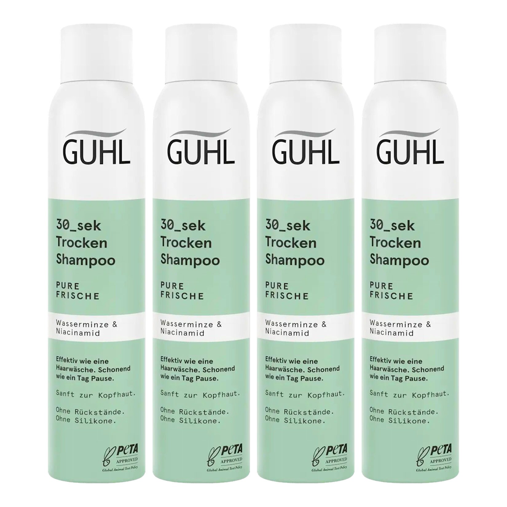Guhl Trockenshampoo Pure Frische 200 ml, 4er Pack - Bild 1