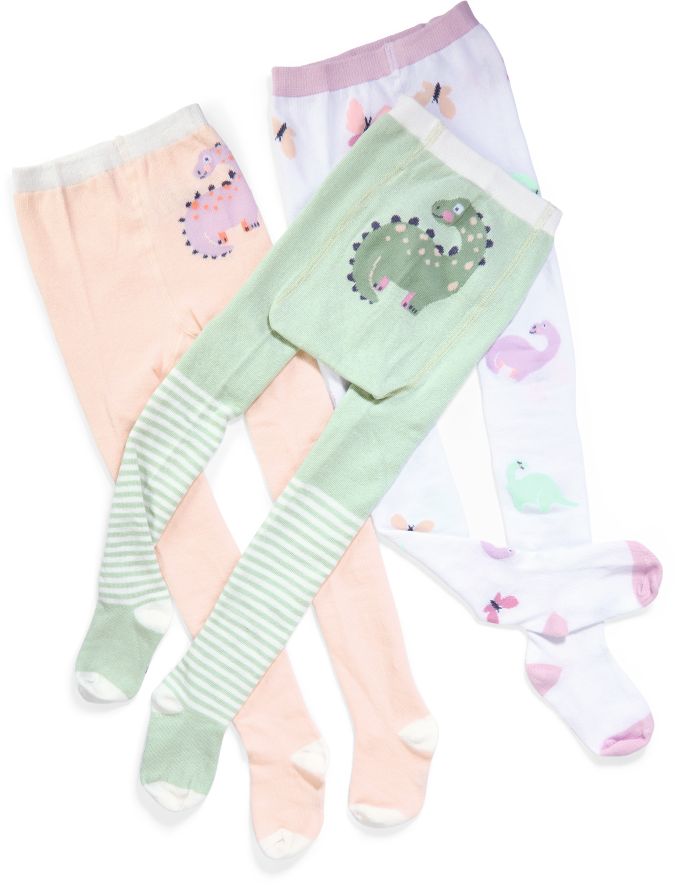 Baby Strumpfhose 3er Pack - M&auml;dchen, Gr. 62/68 - Bild 1