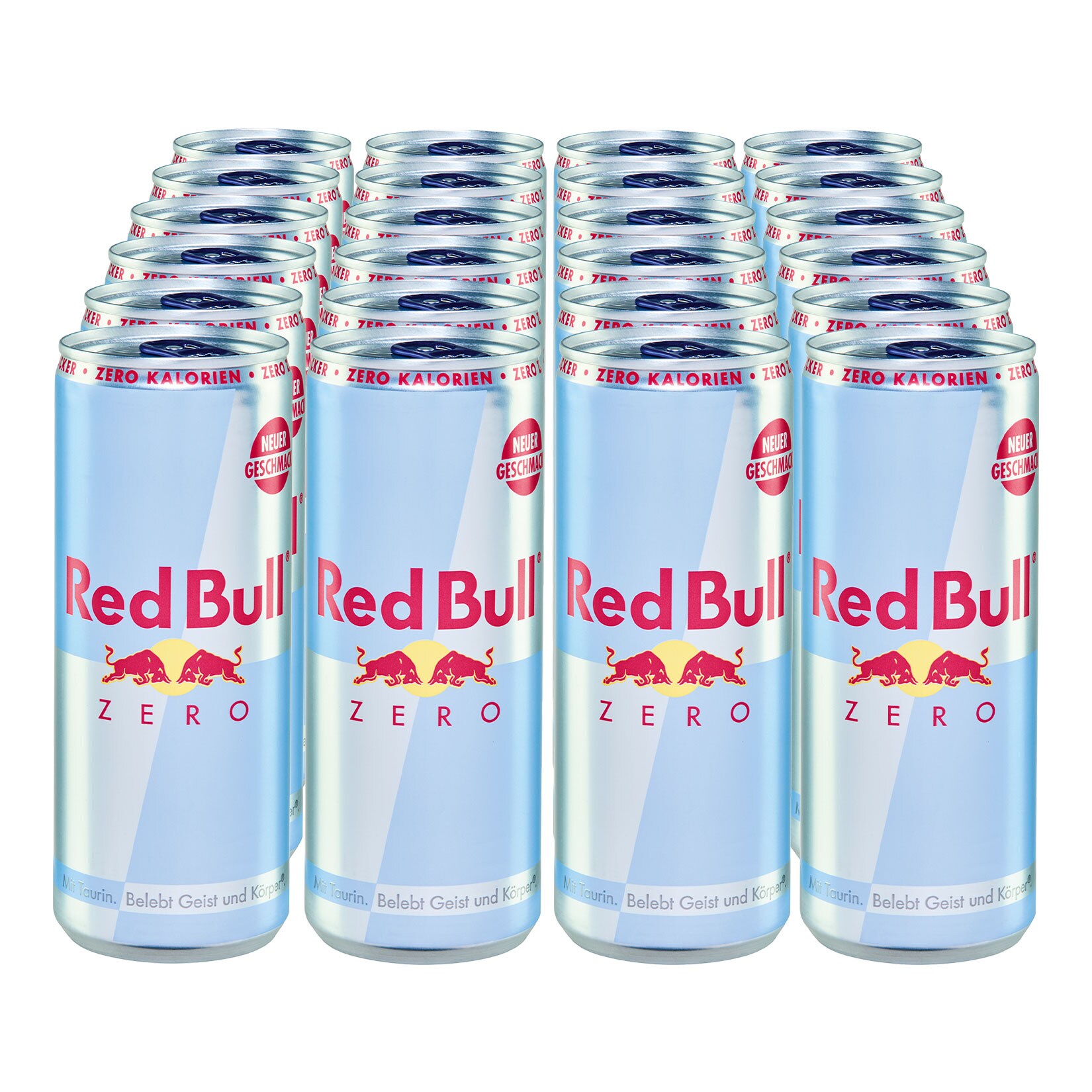 Red Bull Energy Drink Zero 0,25 Liter Dose, 24er Pack