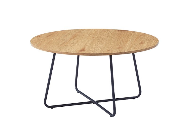 Couchtisch Rund NOVARA - Farbauswahl Oiled Oak - Bild 1