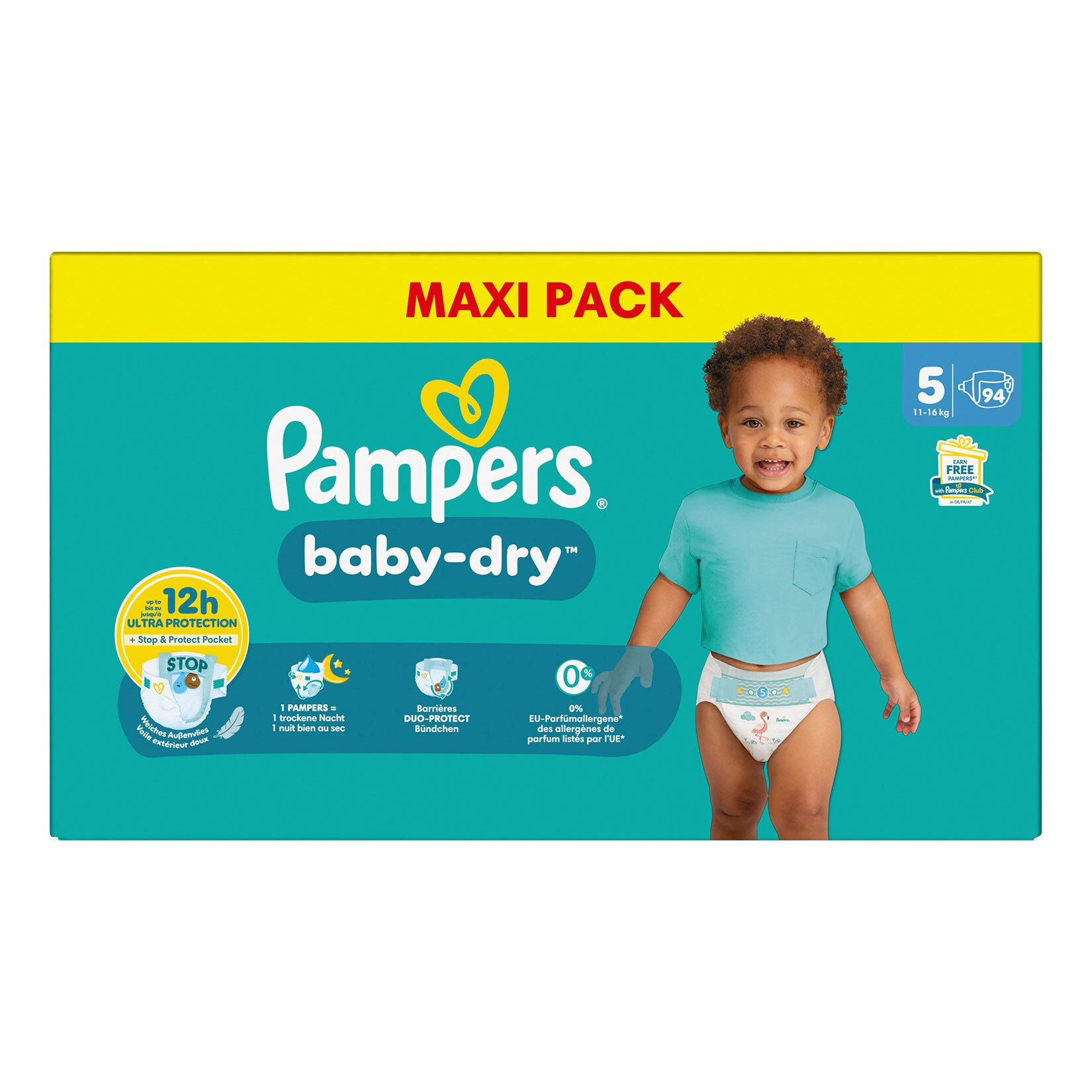 Pampers Baby Dry Pants Maxipack Gr. 5 94 St&uuml;ck - Bild 1