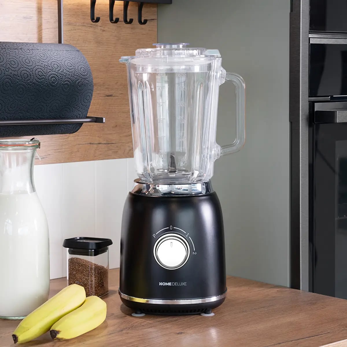 HOME DELUXE Standmixer GRANDE Matt Schwarz - Bild 1