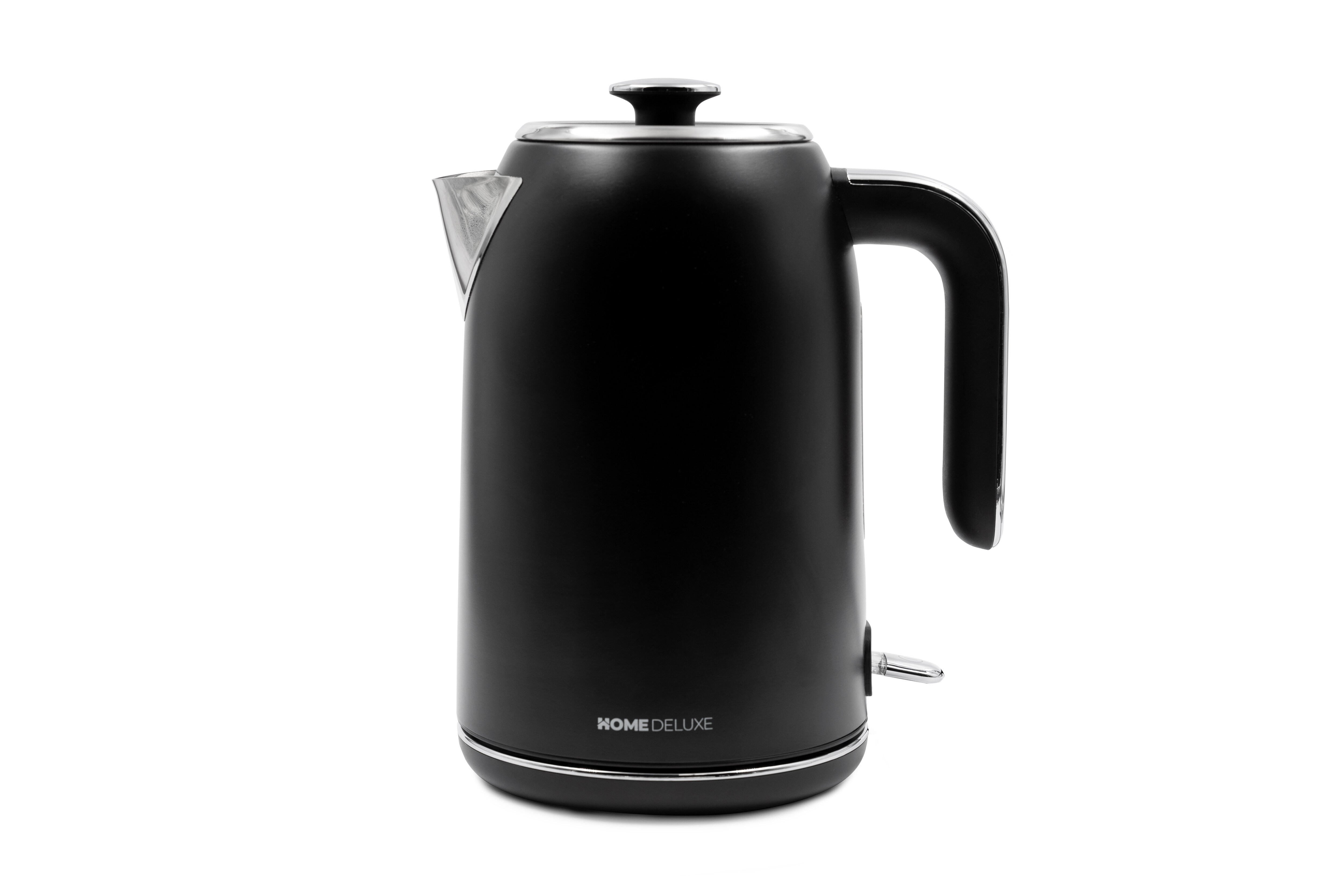 HOME DELUXE Wasserkocher NOBLE Matt Schwarz - Bild 1