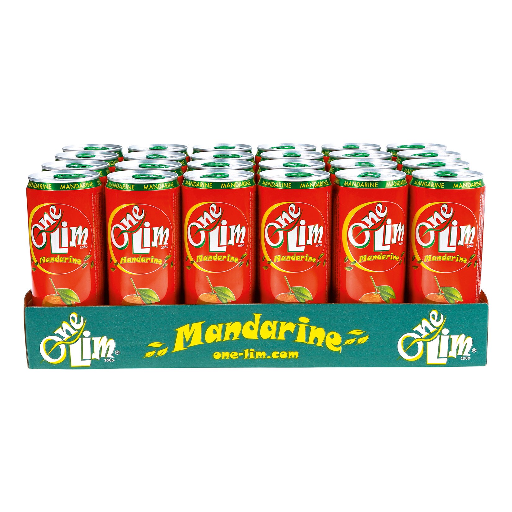 One Lim Mandarine 0,33 Liter Dose, 24er Pack - Bild 1