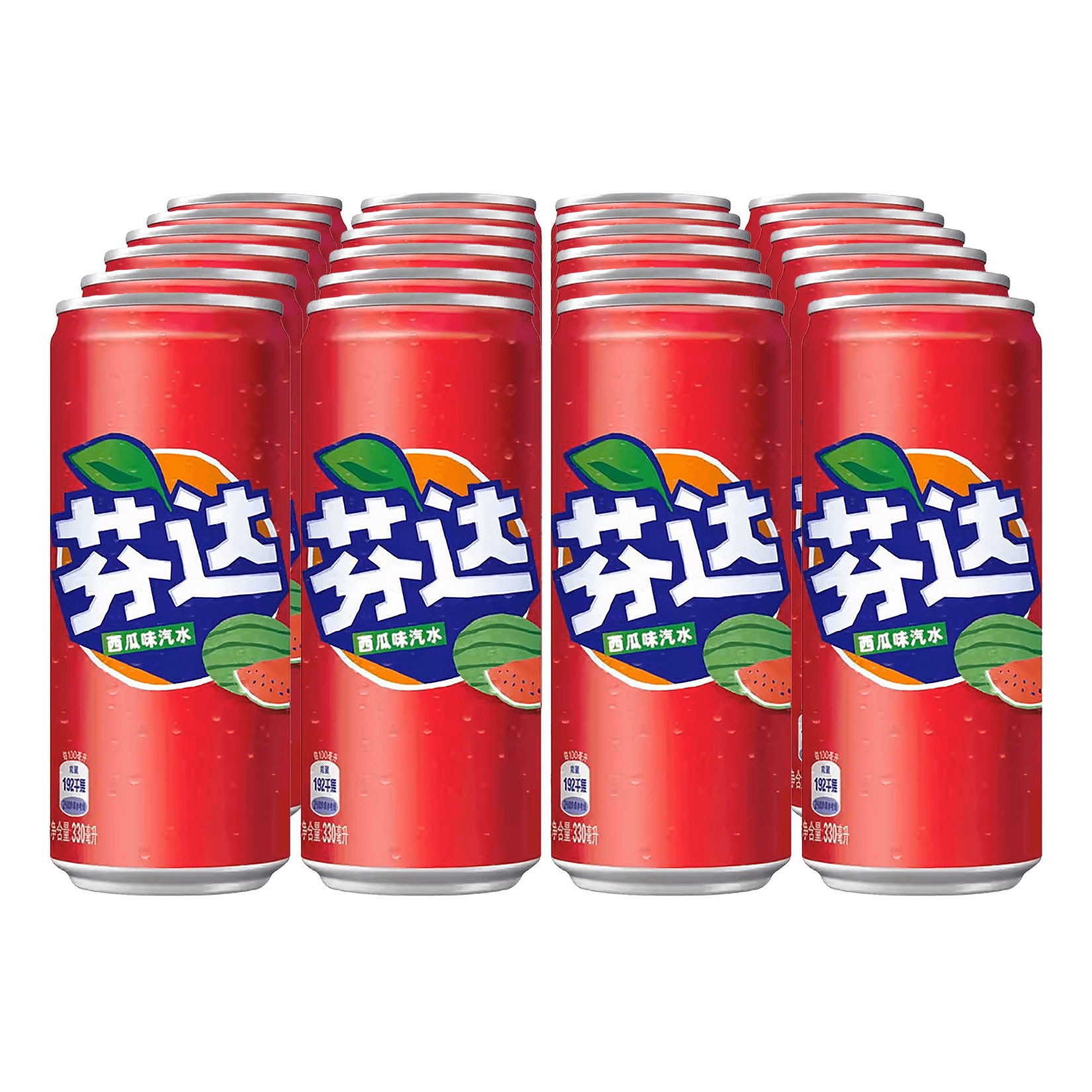 Fanta Watermelon 0,33 Liter Dose, 24er Pack - Bild 1