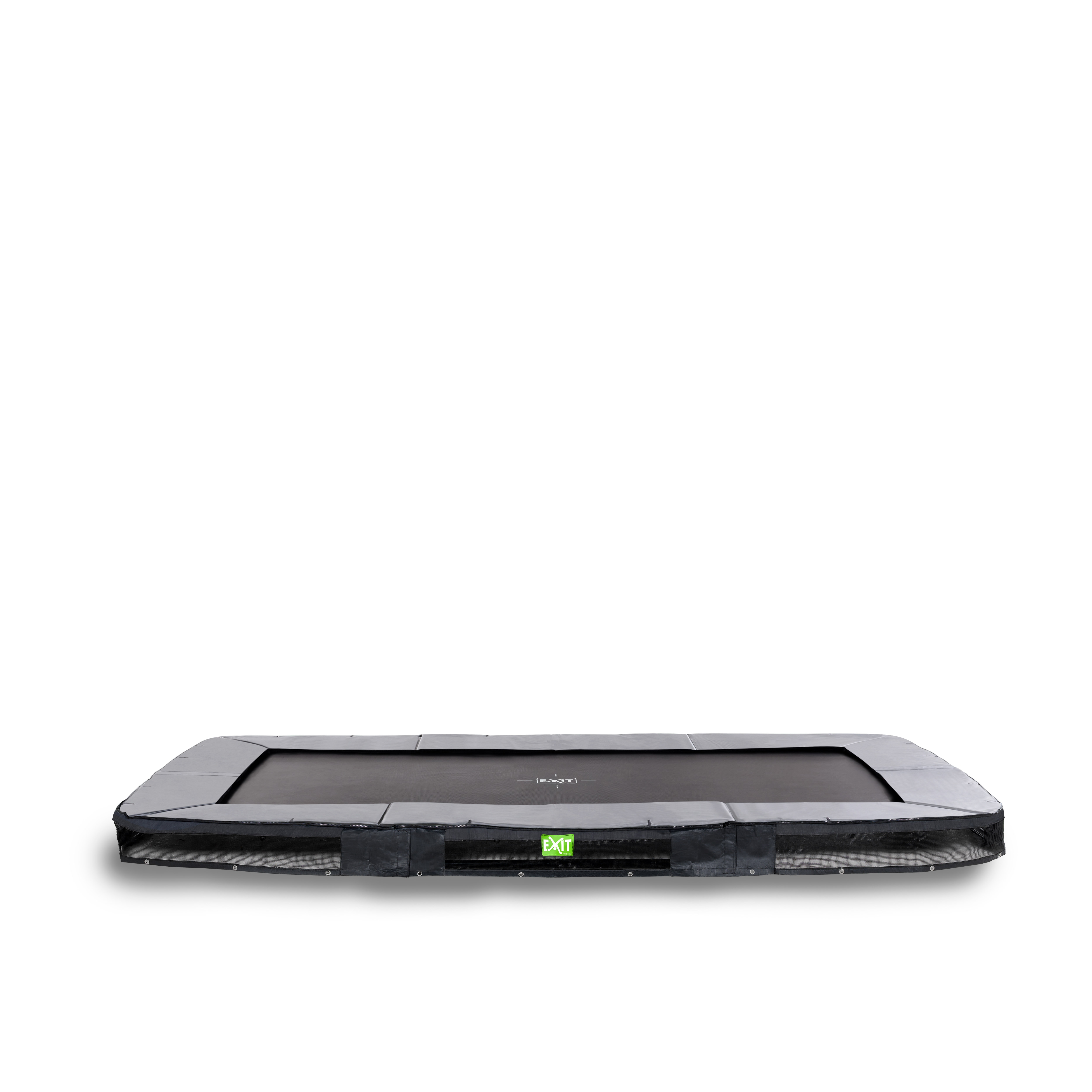 EXIT Elegant Premium sports Bodentrampolin 214x366cm - schwarz - Bild 1