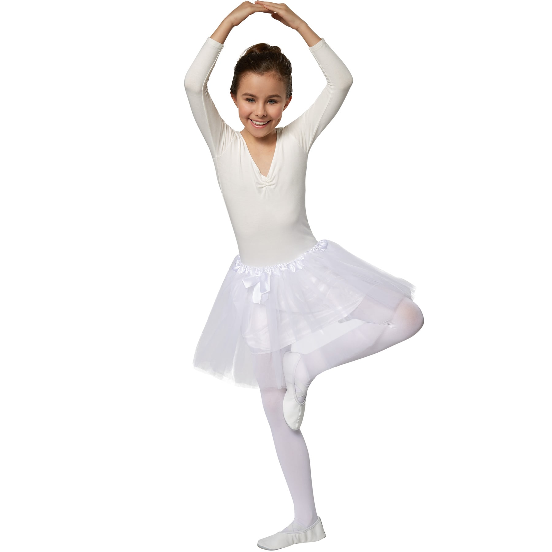 tectake&reg; Kinder Tutu wei&szlig; - Bild 1
