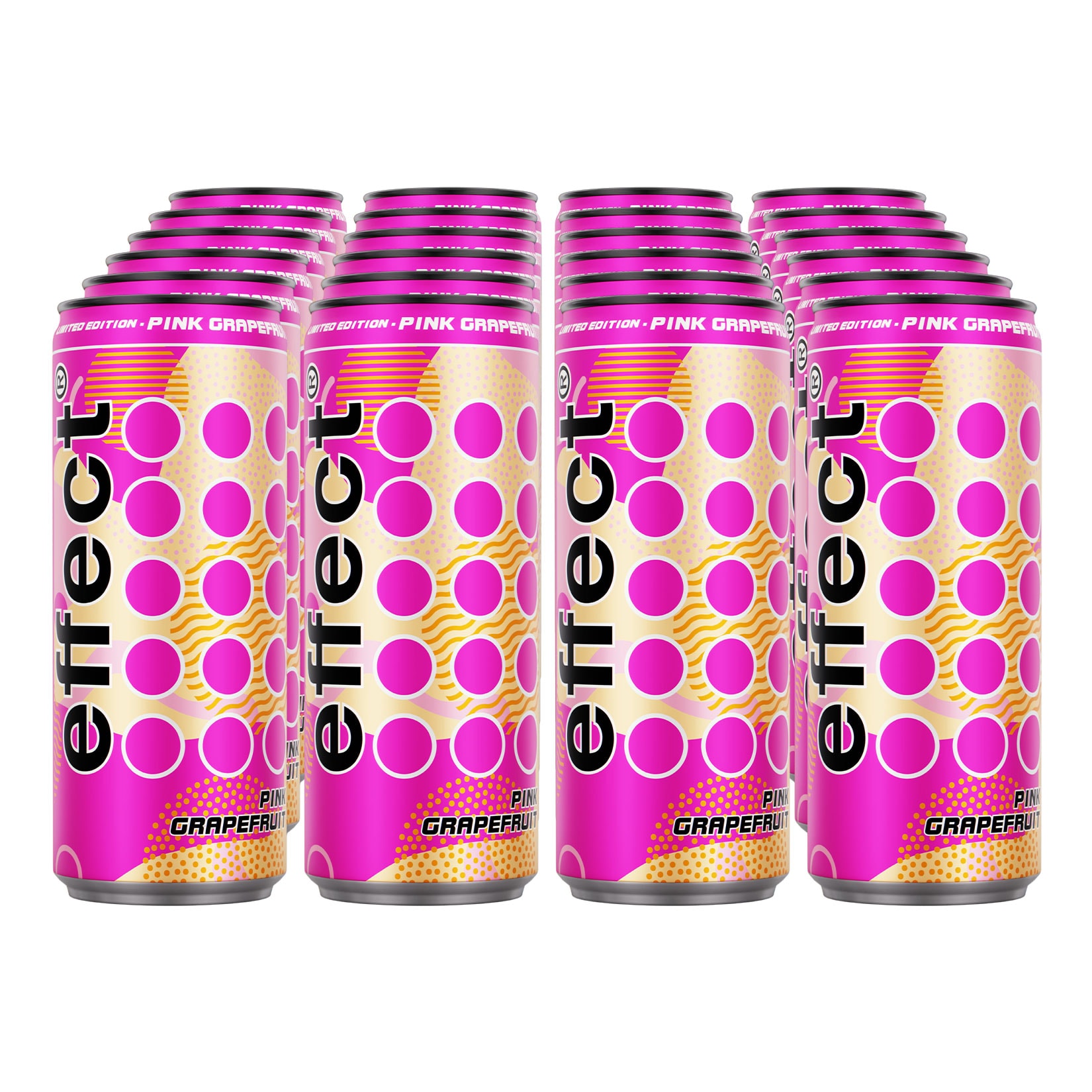 Effect Energy Drink Pink Grapefruit 0,33 Liter Dose, 24er Pack - Bild 1
