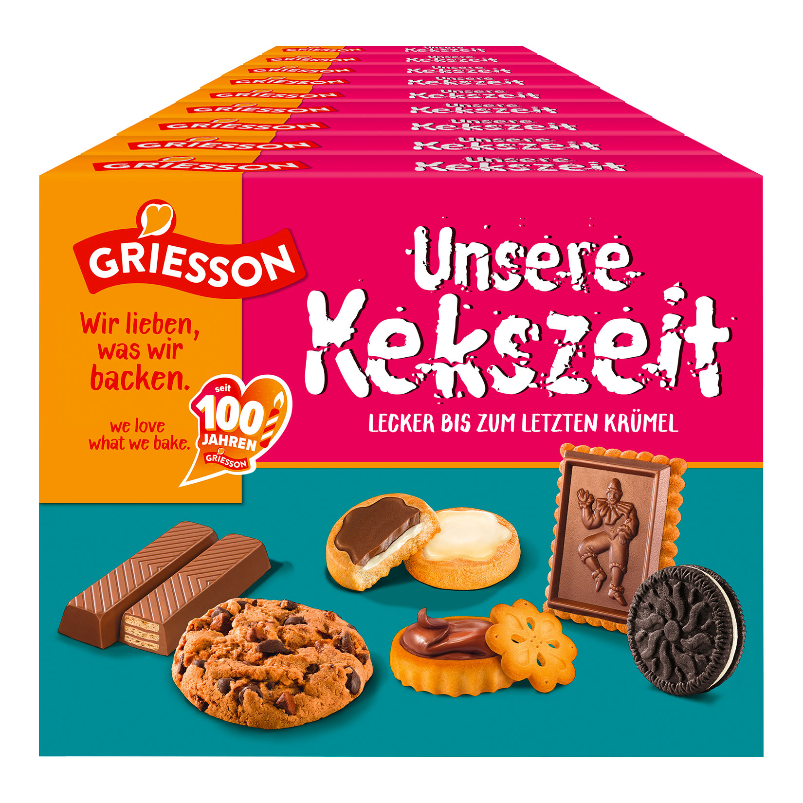 Griesson Unsere Kekszeit 397 g, 9er Pack - Bild 1