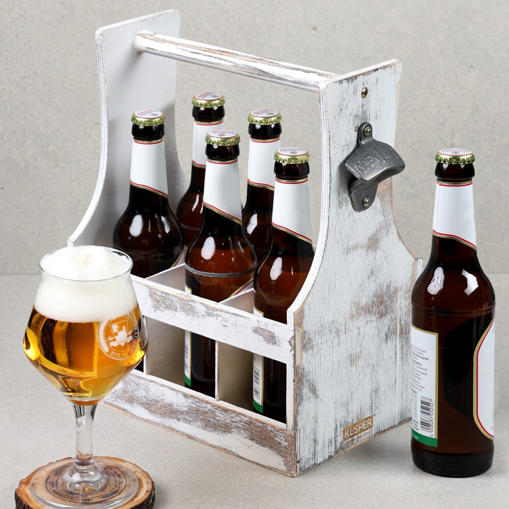KESPER Flaschentr&auml;ger, Antik, Sperrholz, FSC - Bild 1