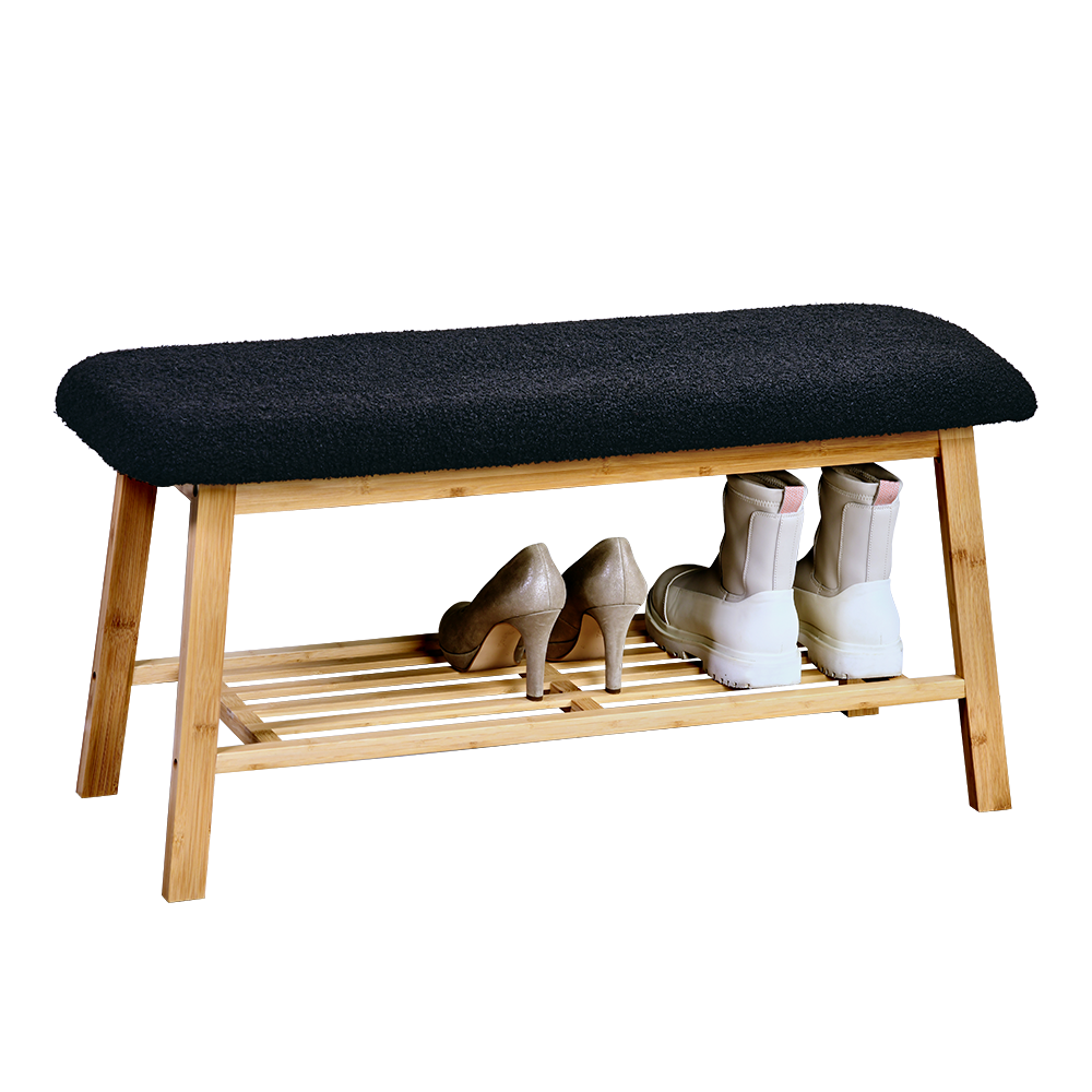 Schuhregal mit Bezug, FSC - Bild 1