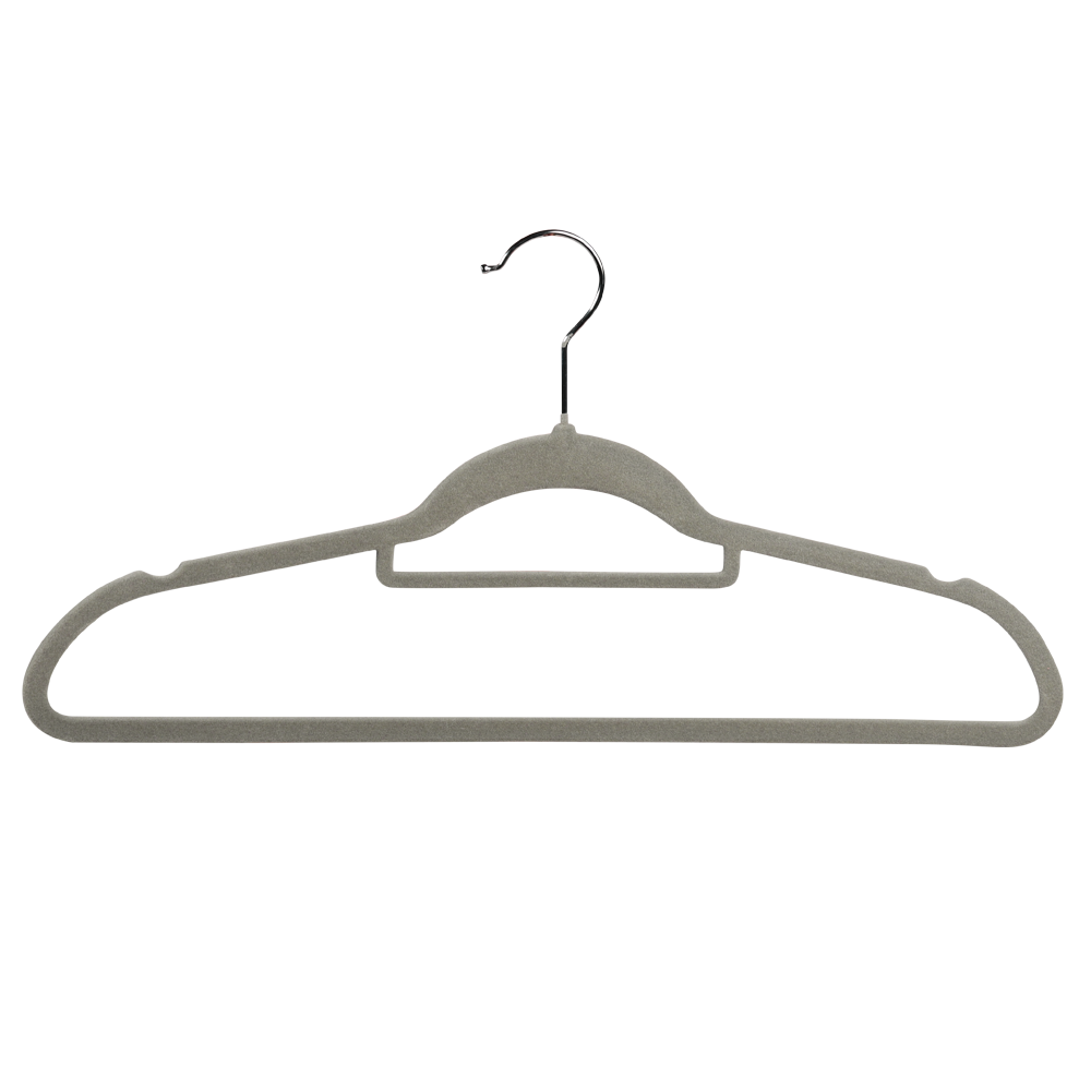 Kleiderb&uuml;gel, 25er Pack, grau - Bild 1