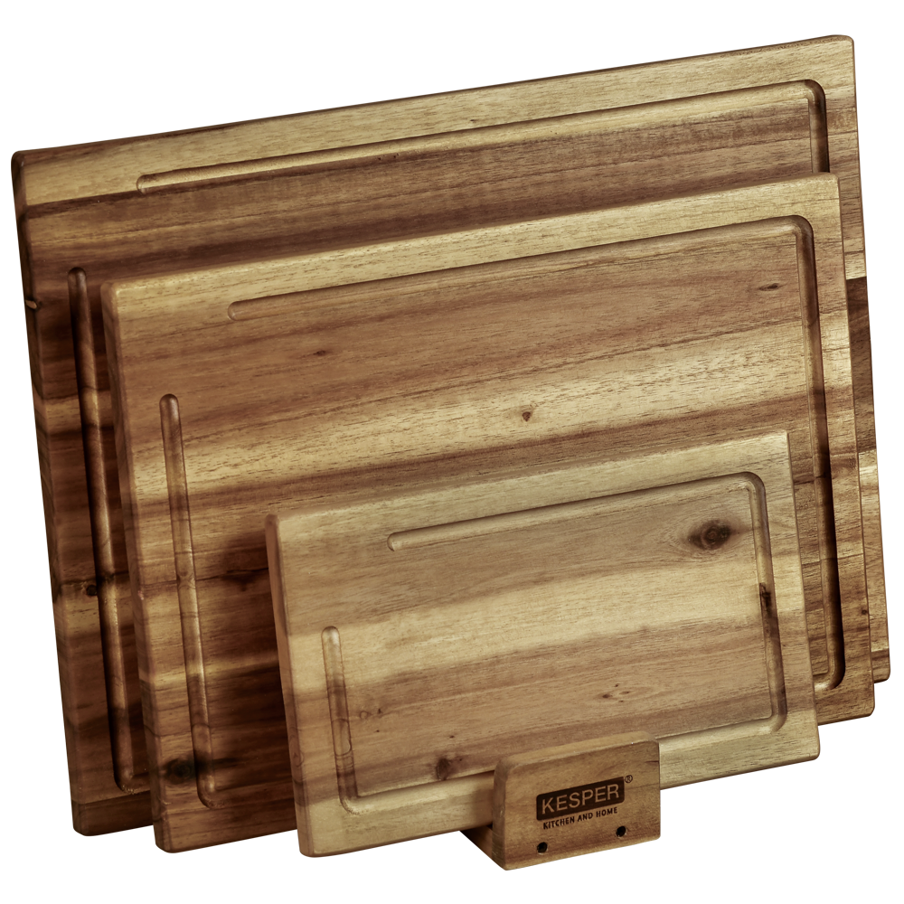 KESPER 3er Set Schneidebrett inkl. St&auml;nder FSC - Bild 1