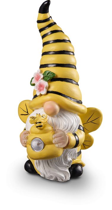 LED Solar Wichtel - Bl&uuml;mchen - Bild 1