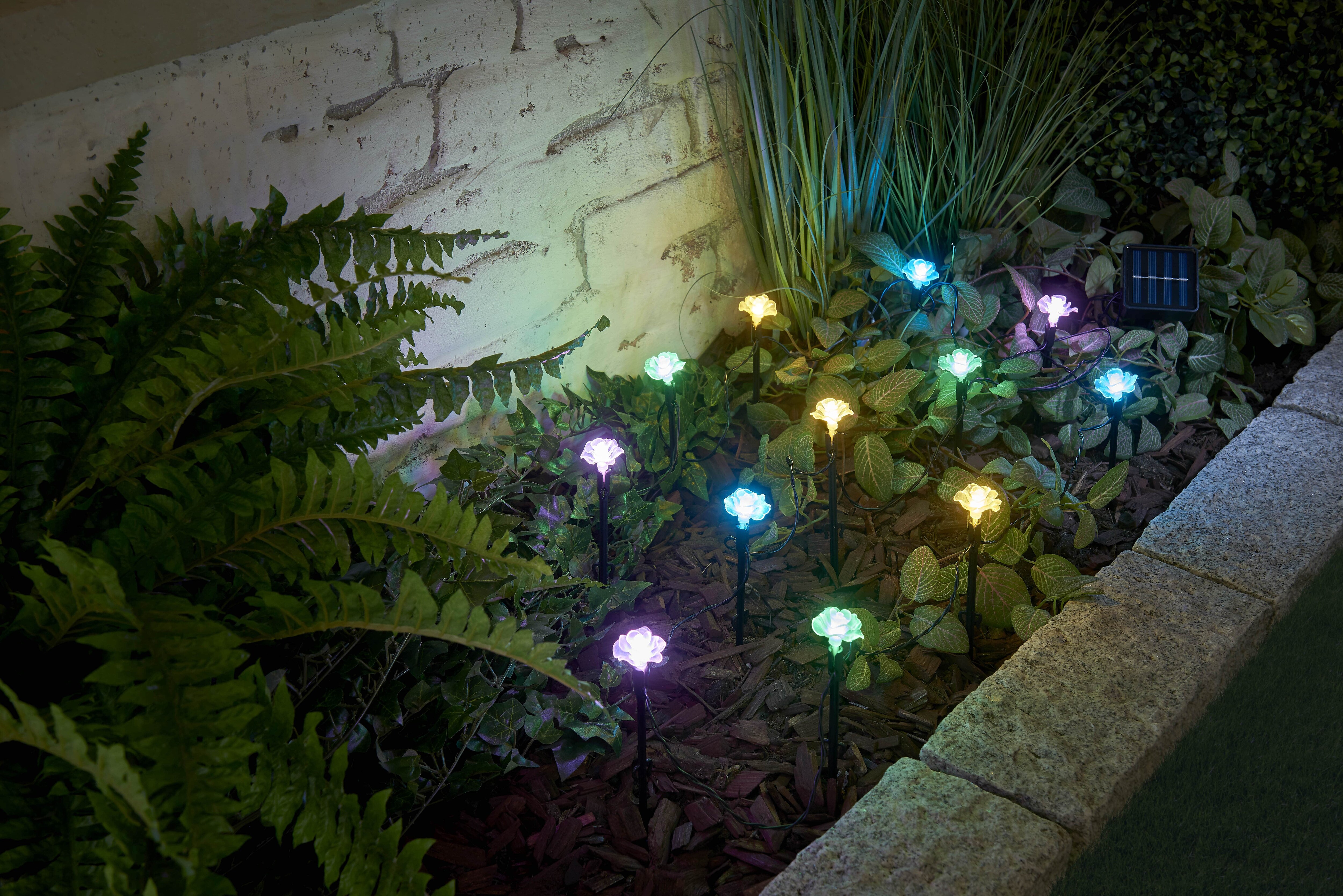 Living+Garden Solar Bodendeko Blumen - Bild 1