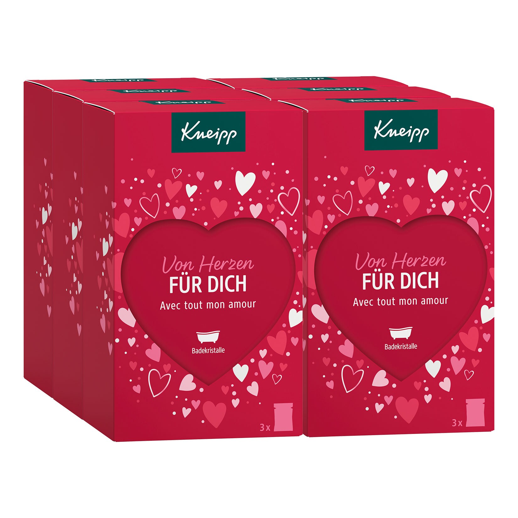 Kneipp Geschenkset Badekristalle F&uuml;r Dich 1 St&uuml;ck, 6er Pack - Bild 1