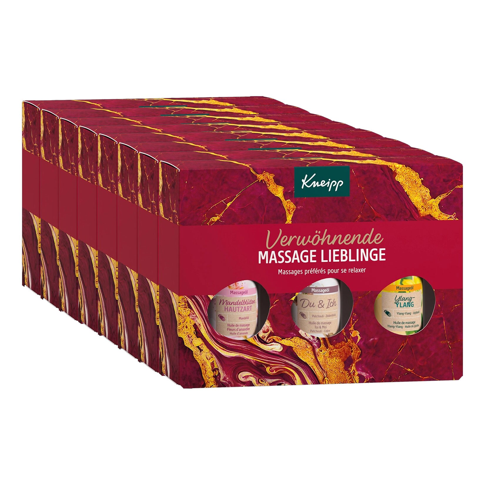 Kneipp Geschenkset verw&ouml;hnende Massage 1 St&uuml;ck, 8er Pack - Bild 1