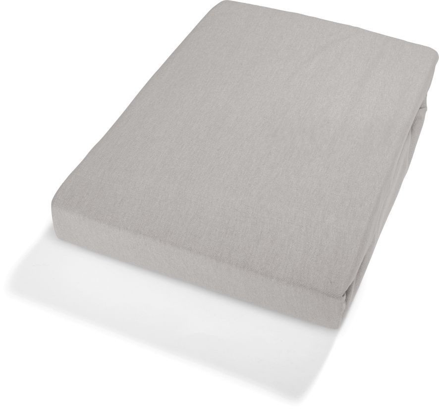 DEKOR Jersey-Spannbettlaken 180/200 cm - anthrazit - Bild 1