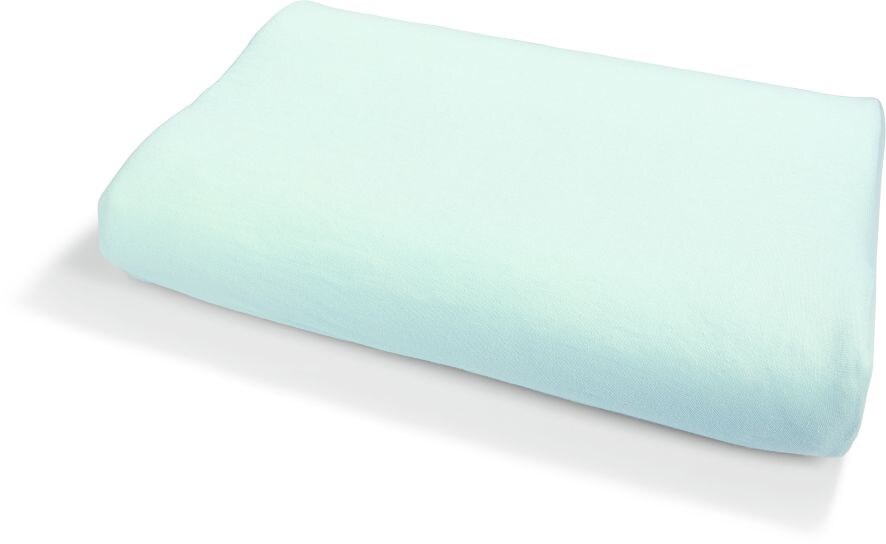 DEKOR Spannbez&uuml;ge f&uuml;r Nackenst&uuml;tzkissen 2x50/70 cm - blau - Bild 1