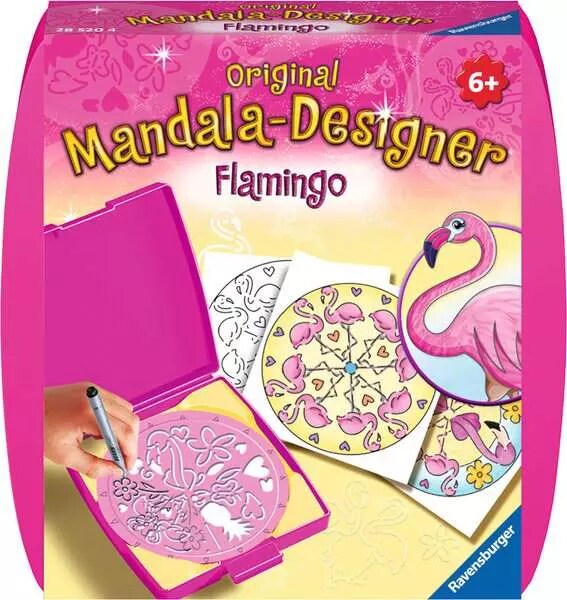 Mandala-Designer mini Flamingo - Bild 1