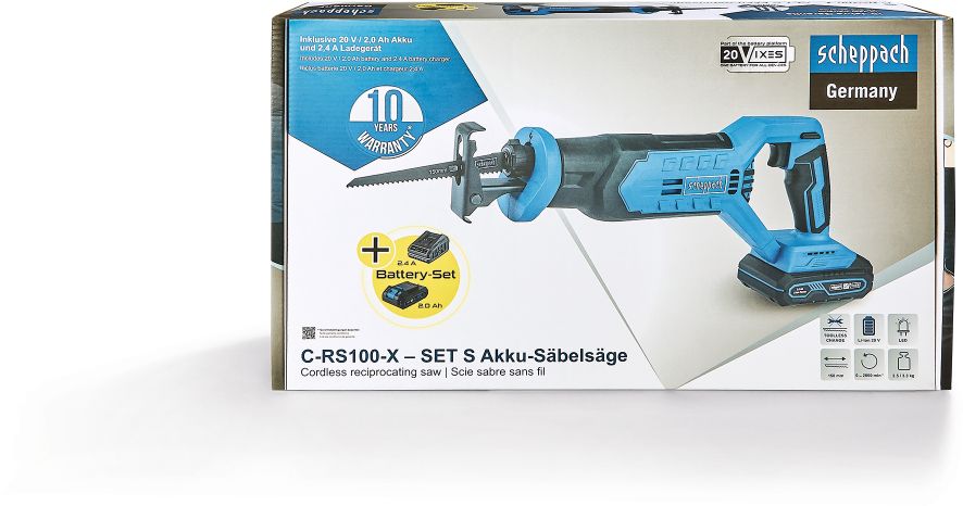 Akku-S&auml;bels&auml;ge C-RS100-X - SET S - Bild 1