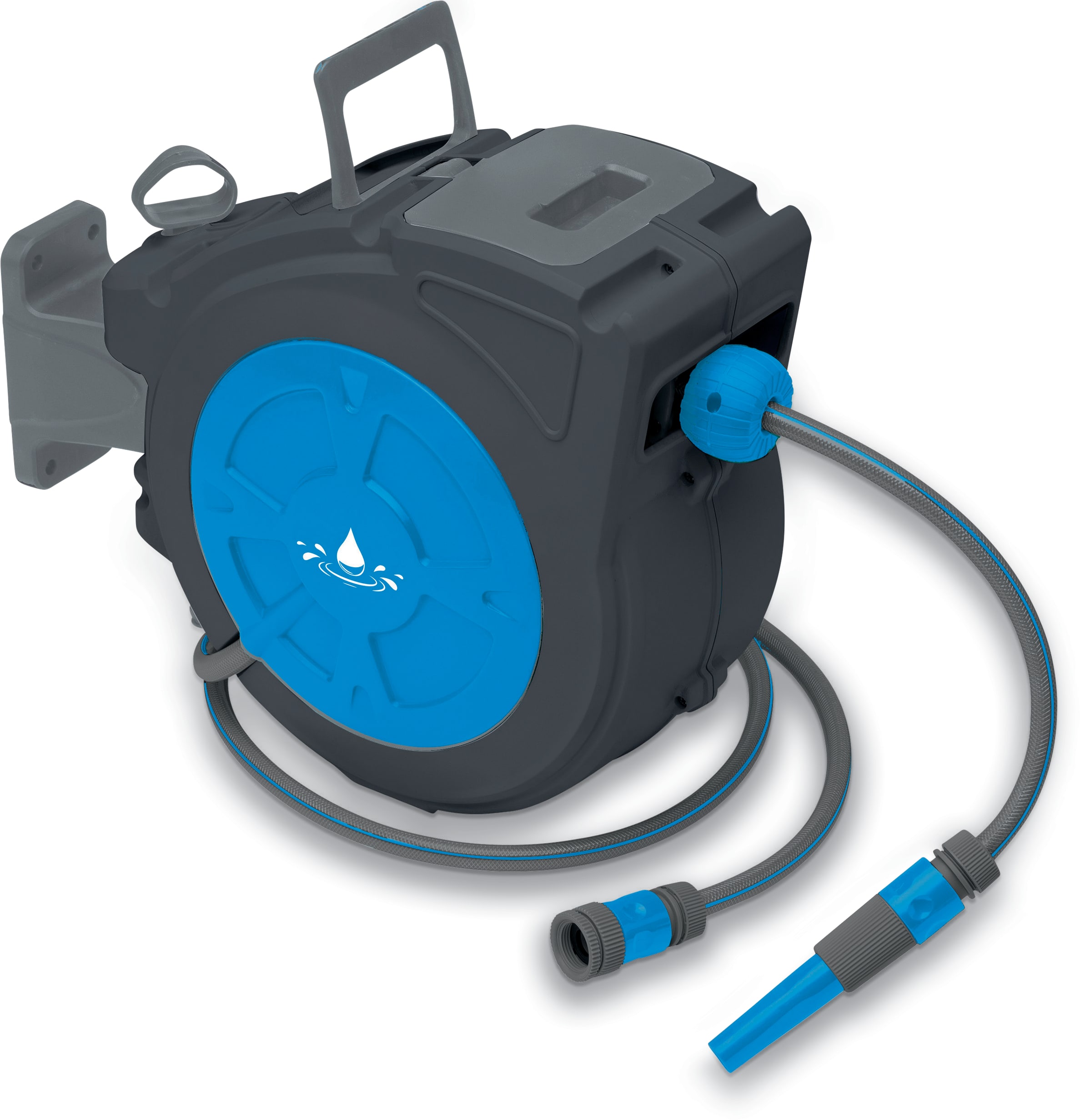 Schlauchaufroller inkl. 20m Schlauch - Bild 1