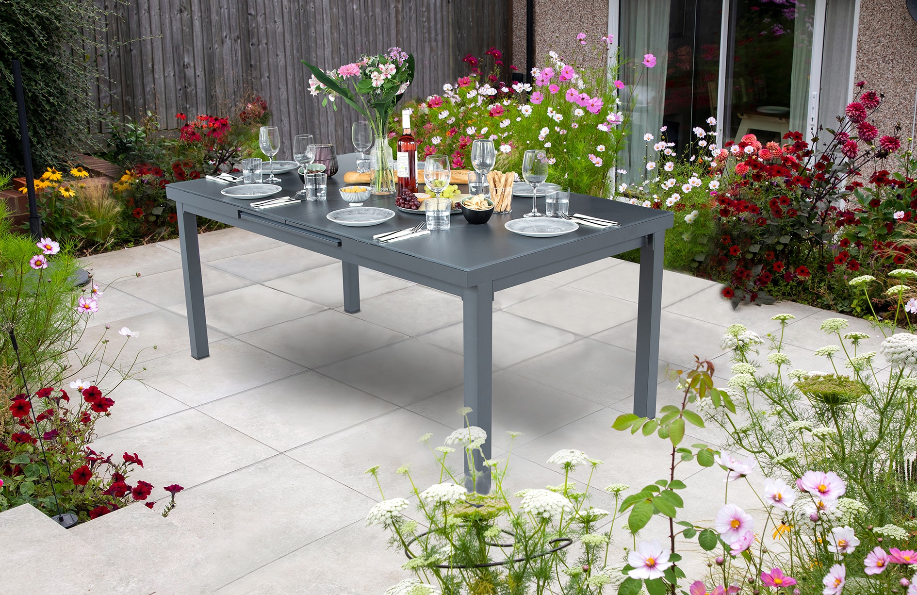 bellavista - Home & Garden&reg;  Dining Tisch "Boston M" - ausziehbar - Bild 1