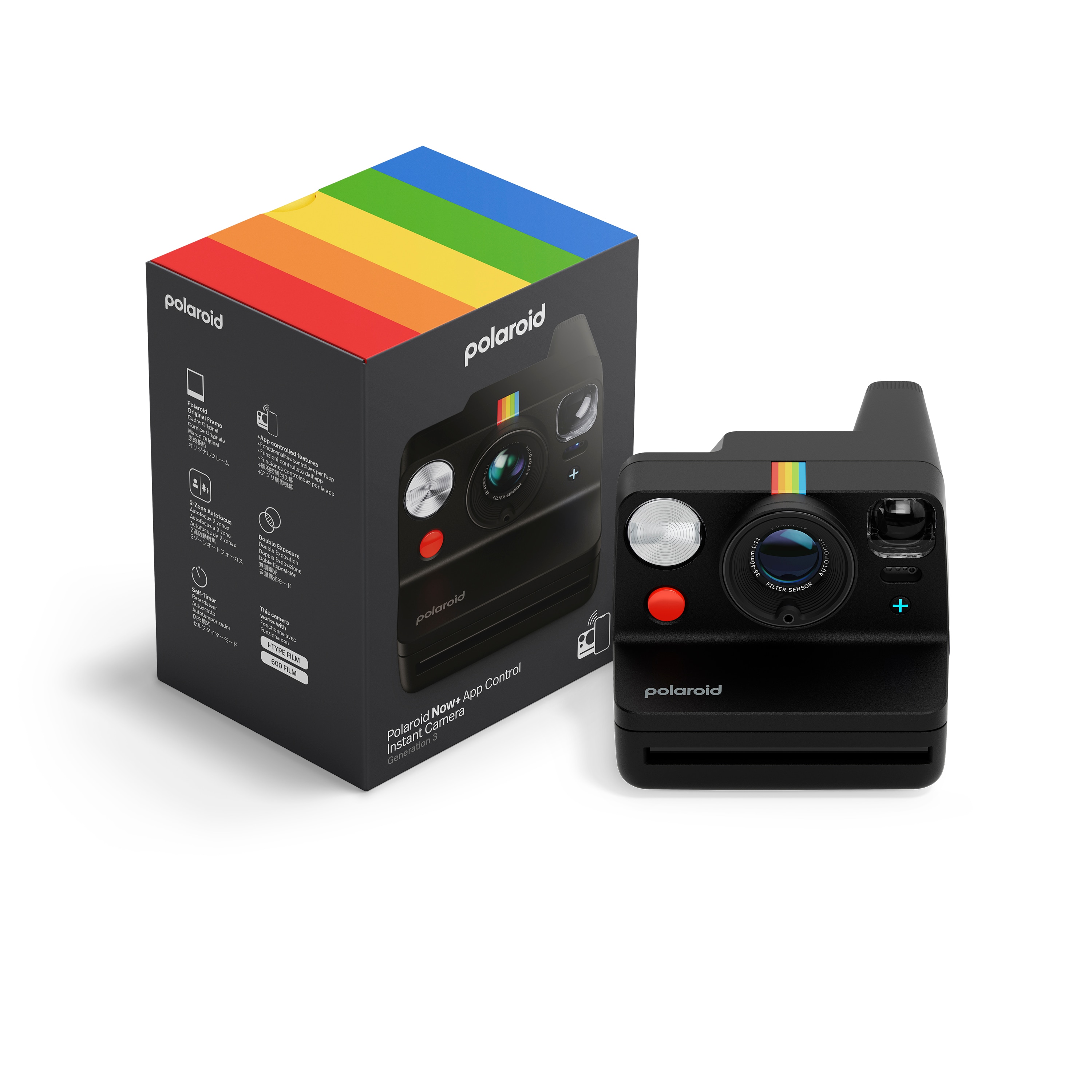 Polaroid Now+ Gen3 Camera Black - Bild 1
