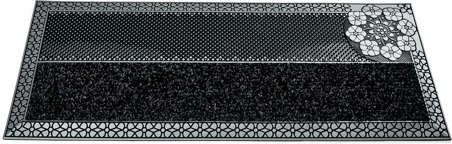 Living&Garden Schmale T&uuml;rmatte 30x75 cm - Blume - Bild 1