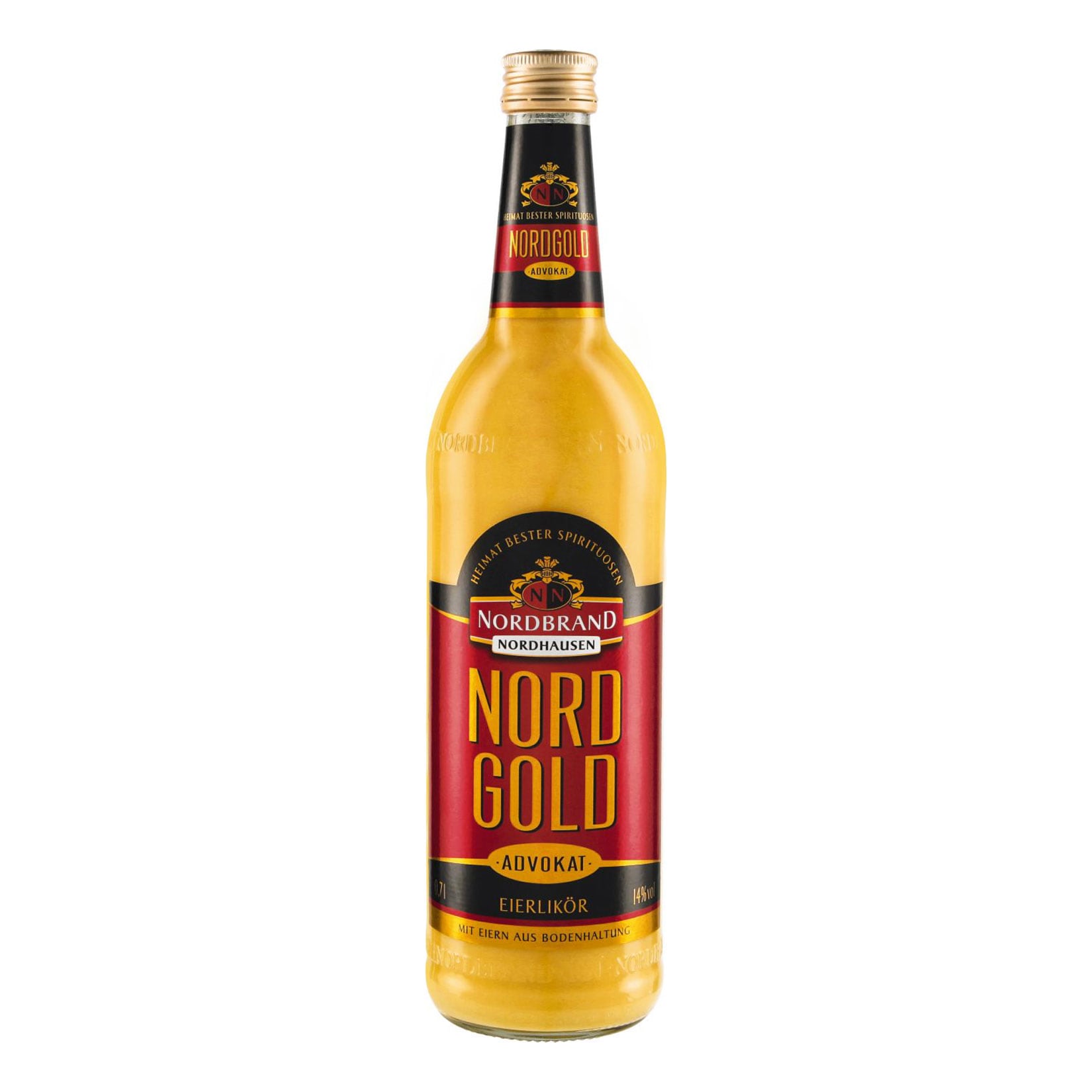 Nordgold Eierlik&ouml;r Advokat 14,0 % vol 0,7 Liter - Bild 1