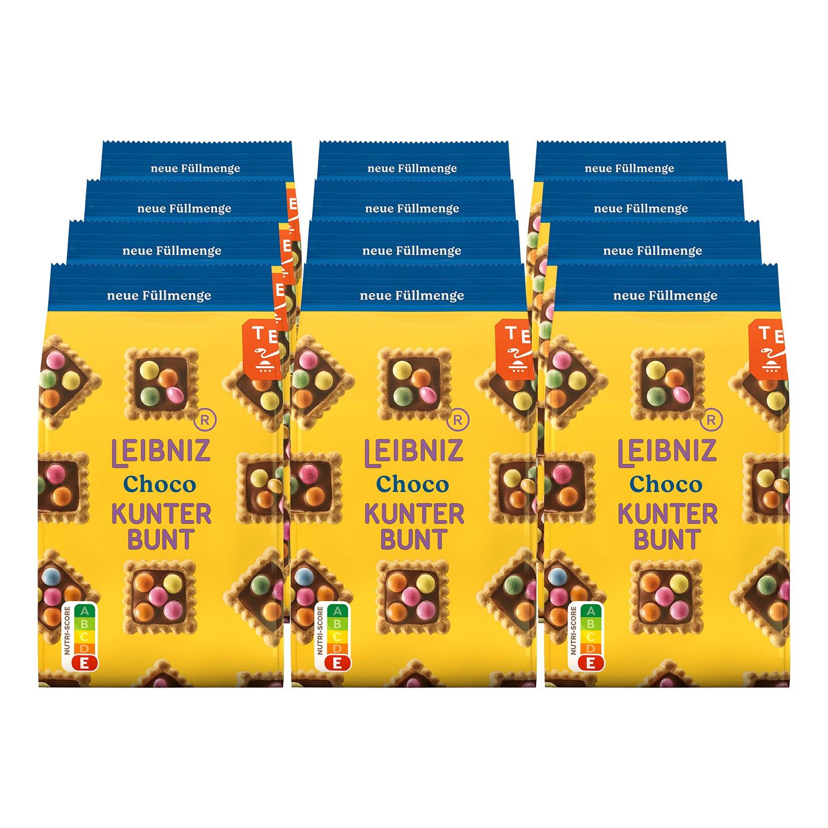 Leibniz Kunterbunt Choco 125 g, 12er Pack - Bild 1